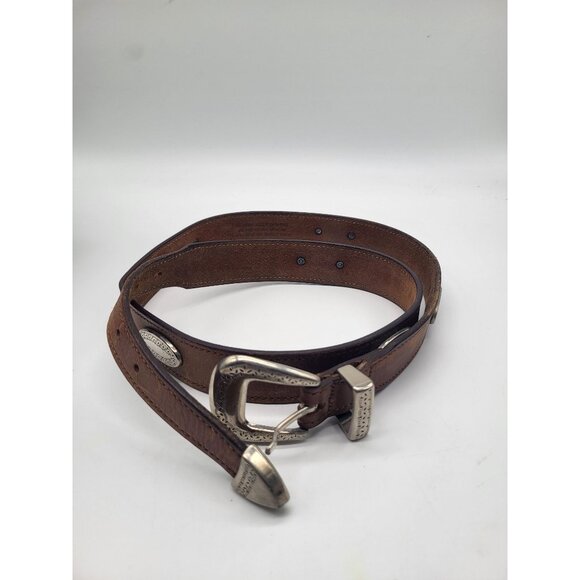 Danbury Other - Danbury Belt SZ 38 Harness Leather Oil Tanned Made in USA Brown